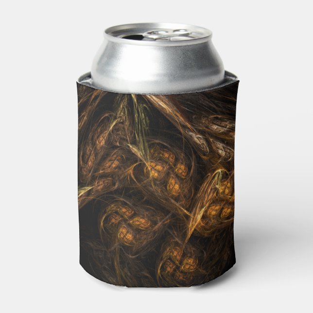 Mother Earth Abstract Art Can Cooler (Can Front)