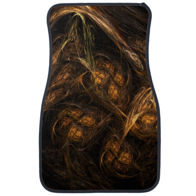 Mother Earth Abstract Art Car Floor Mat (Front)