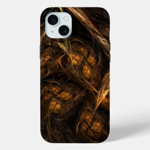 Mother Earth Abstract Art iPhone 15 Plus Case