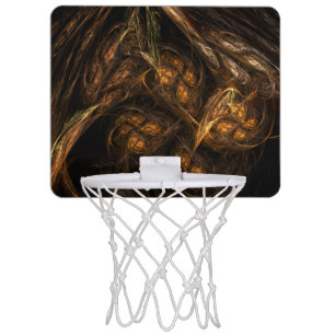 Mother Earth Abstract Art Mini Basketball Hoop