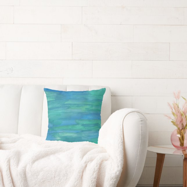Mother Earth Abstract Throw Pillow (Couch)