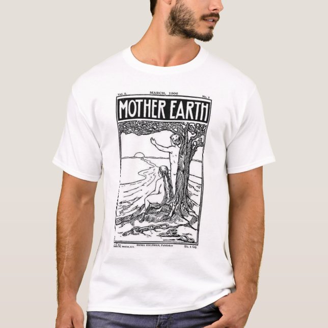 mother earth adam and eve freedom t-shirt (Front)