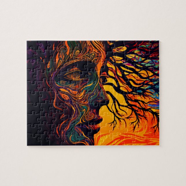 Mother Earth as a Tree Jigsaw Puzzle (Horizontal)