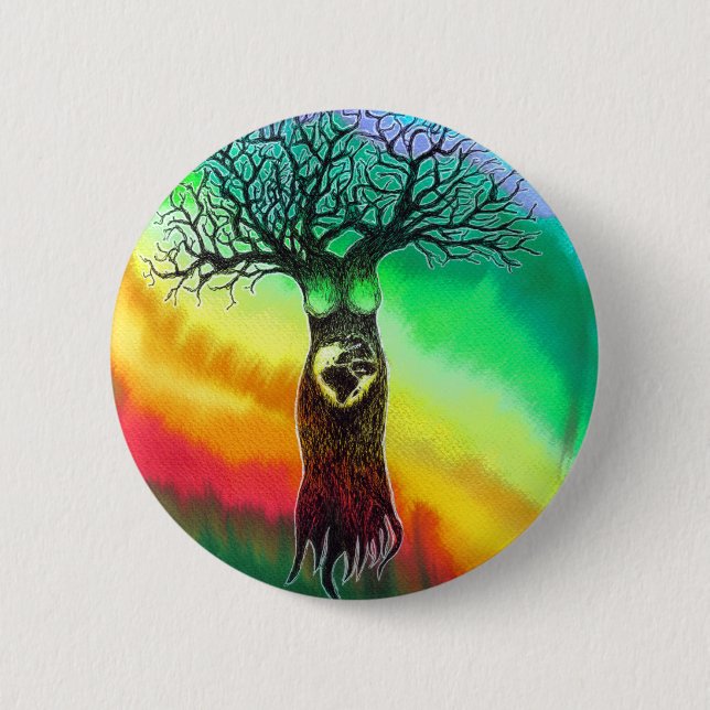 Mother Earth Button (Front)