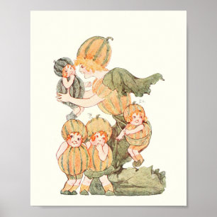 Mother Earth Children - Madam Muskmelon Poster