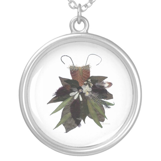 Mother Earth Flower Fairy Necklace (Front)