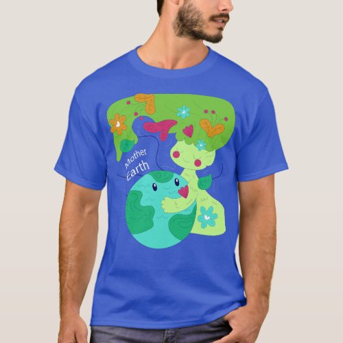 Mother Earth Love Design T_Shirt