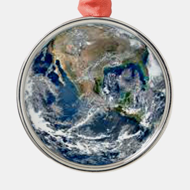 Mother Earth Metal Ornament (Front)