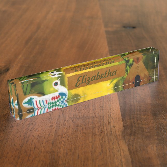 Mother Earth Name Plate (Side)