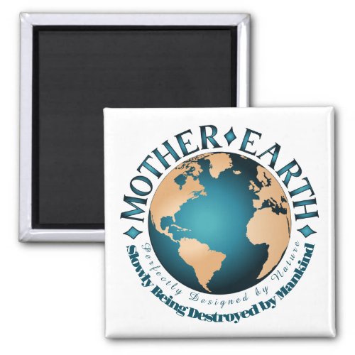 MOTHER EARTH Perfectly Designed by Nature Magnet
