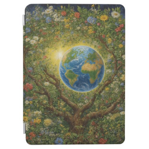 Mother Earth rejoices and prospers iPad Air Cover