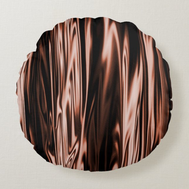 Mother Earth Satin...... Round Pillow (Front)