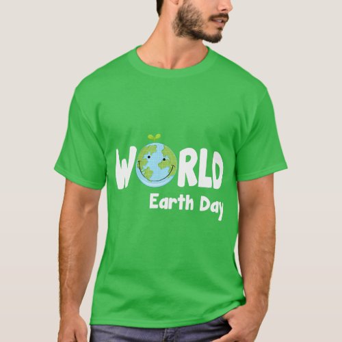 Mother Earth World Earth Day T_Shirt