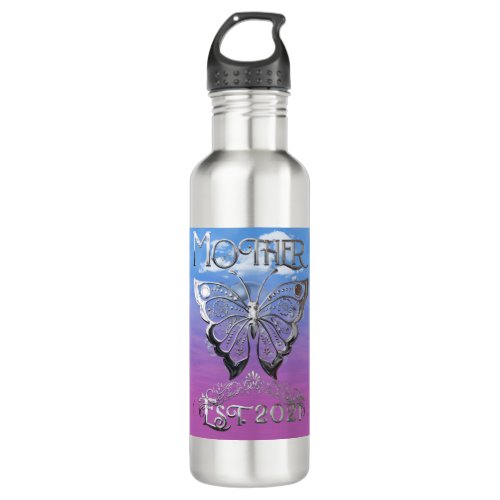 Mother Est 2021 Stainless Steel Water Bottle