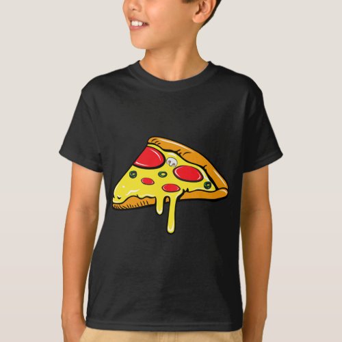 Mother Father Son Daughter Pizza Slice Matching T_Shirt