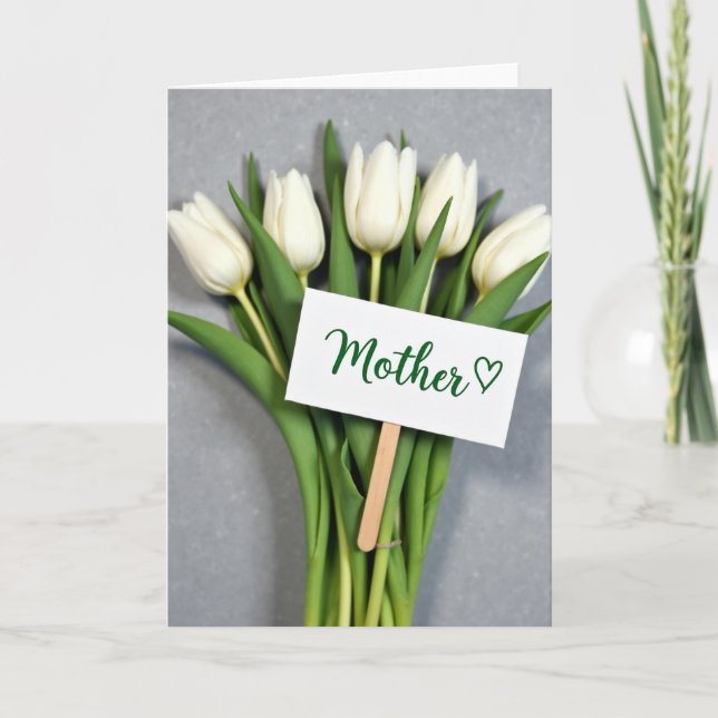 Mother Floral Love Card (Front)