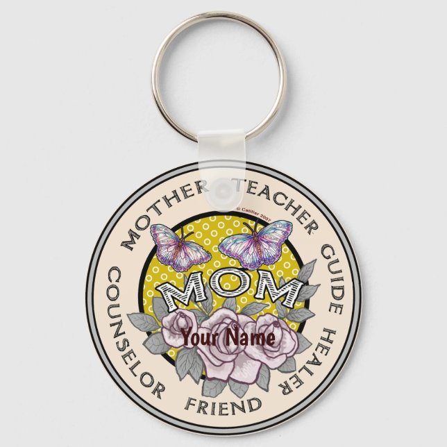 Mother Friend   Keychain (Front)