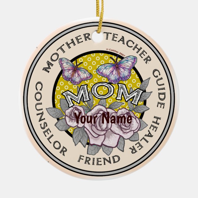 Mother Friend  Ornament (Front)