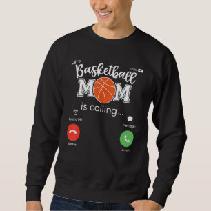 Mother Game Day Basket Ball Mama Sport Basketball Sweatshirt