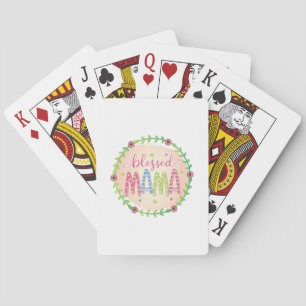 Mother Gift Blessed Mother Poker Cards