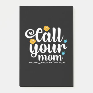 Mother Gift Call Your Mom Post-it Notes