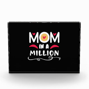 Mother Gift Mom In A Million Photo Block