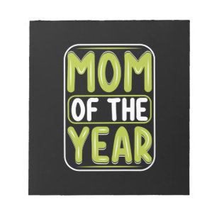 Mother Gift Mom Of The Year Notepad