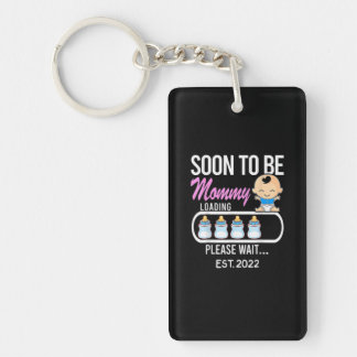 Mother Gift | Soon To Be Mommy 2022 Keychain