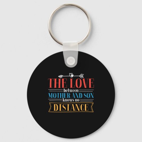 Mother Gift The Love Between Mother And Son Keychain