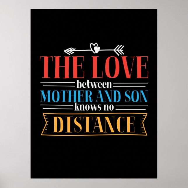 Mother Gift The Love Between Mother And Son Poster (Front)