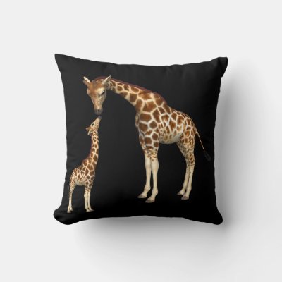 Mother Giraffe and Baby Giraffe