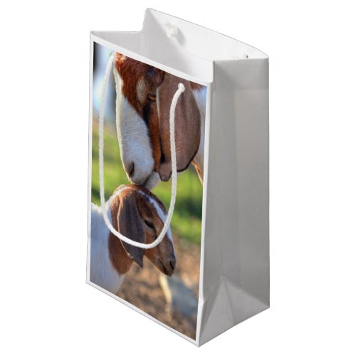 Mother Goat  Baby Small Gift Bag