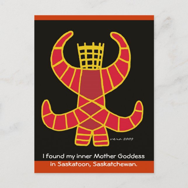 Mother Goddess Berehynia by Vera Trembach Postcard (Front)