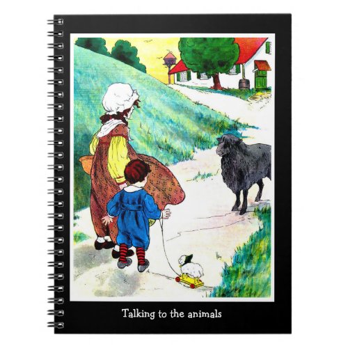 Mother Goose _ Baa Baa Black Sheep Notebook