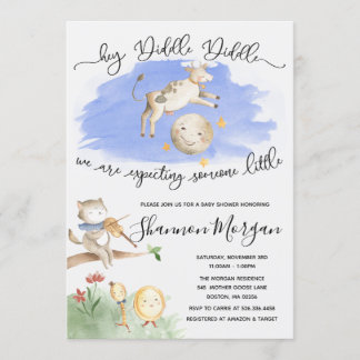 Mother Goose Baby Shower Invitation
