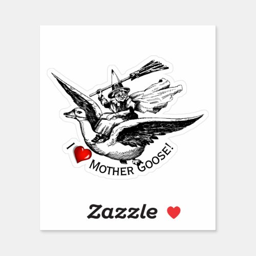 Mother Goose Day Sticker