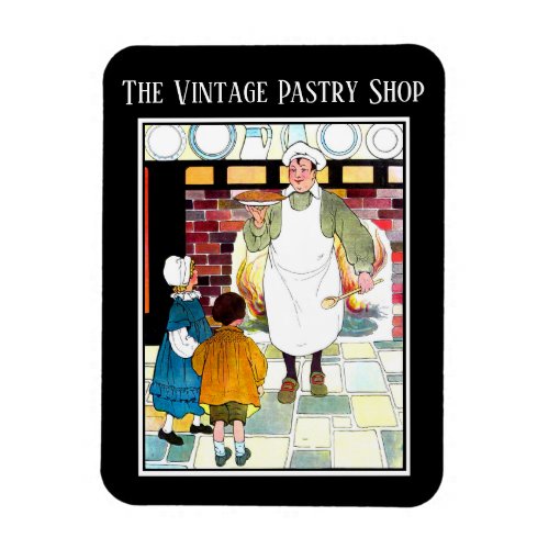 Mother Goose for Cake or Pastry Shop Magnet