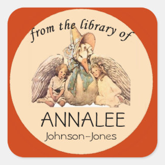 Mother Goose From the Library of Bookplate