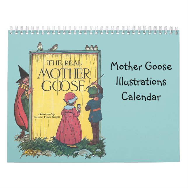 Mother Goose Illustrations Calendar (Cover)