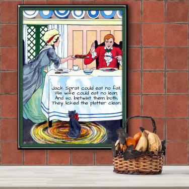 Mother Goose - Jack Sprat Could Eat No Fat