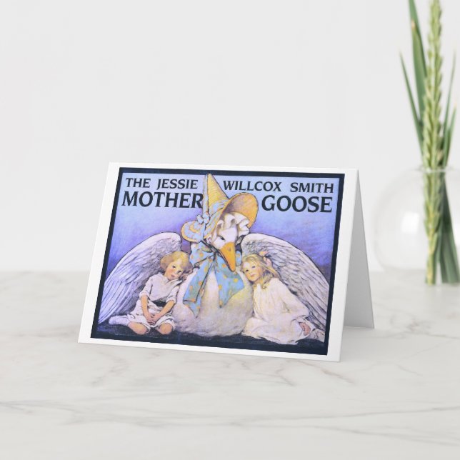 Mother Goose, Jessie Willcox Smith Card (Front)
