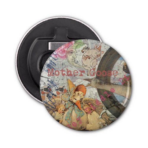 Mother Goose Nursery Rhyme Fairy Tale Bottle Opener