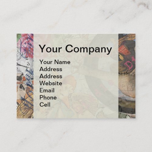 Mother Goose Nursery Rhyme Fairy Tale Business Card