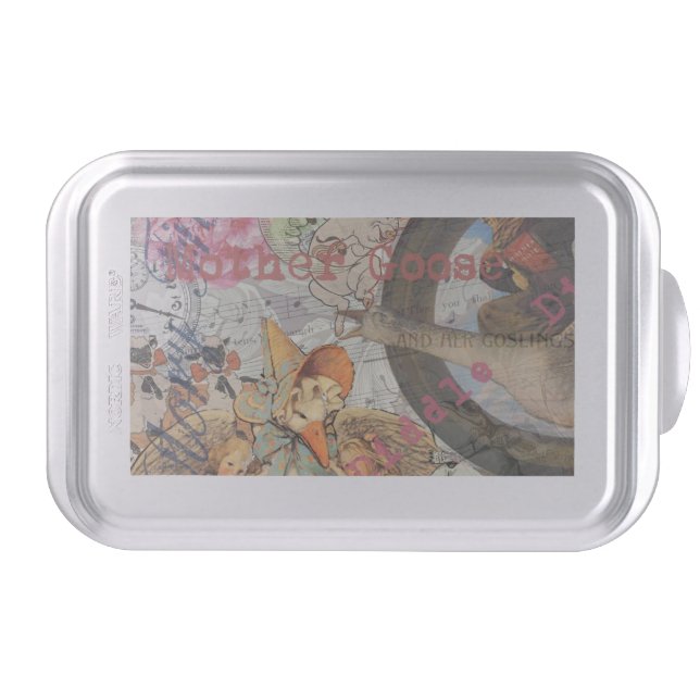 Mother Goose Nursery Rhyme Fairy Tale Cake Pan (Front)