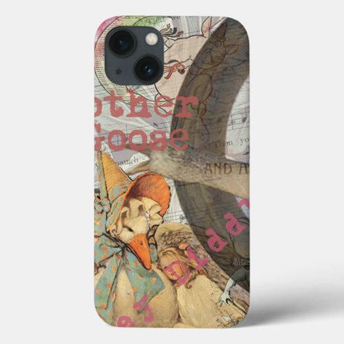 Mother Goose Nursery Rhyme Fairy Tale iPhone 13 Case