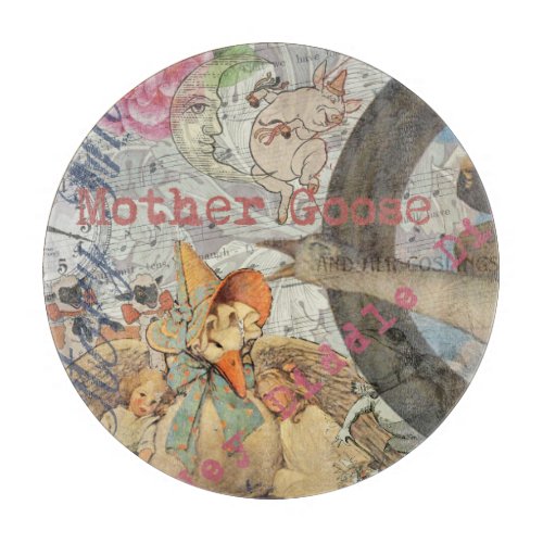 Mother Goose Nursery Rhyme Fairy Tale Cutting Board