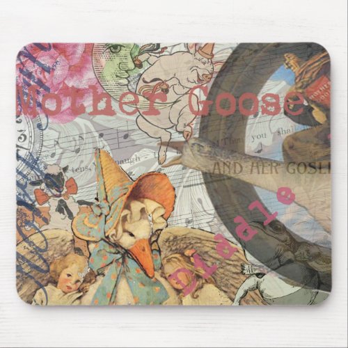 Mother Goose Nursery Rhyme Fairy Tale Mouse Pad