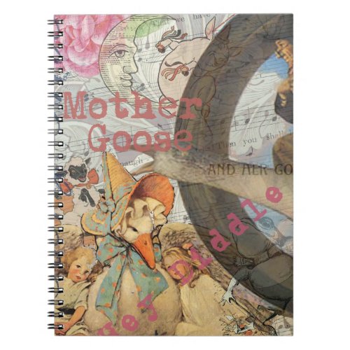 Mother Goose Nursery Rhyme Fairy Tale Notebook