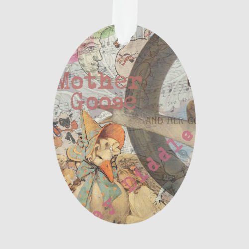 Mother Goose Nursery Rhyme Fairy Tale Ornament