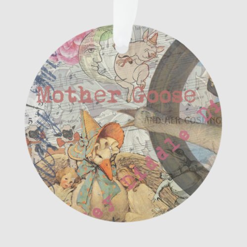 Mother Goose Nursery Rhyme Fairy Tale Ornament